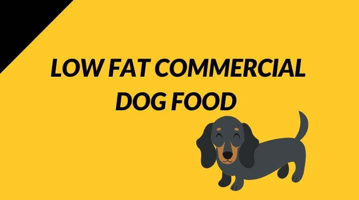 Low fat commercial dog food