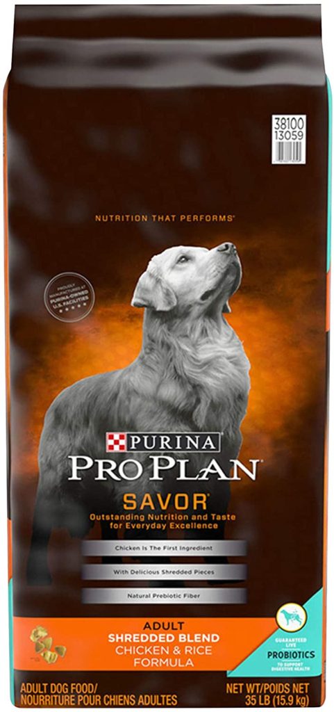 Purina Pro Plan Savor dog food