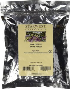 Starwest Botanicals Papain Powder 