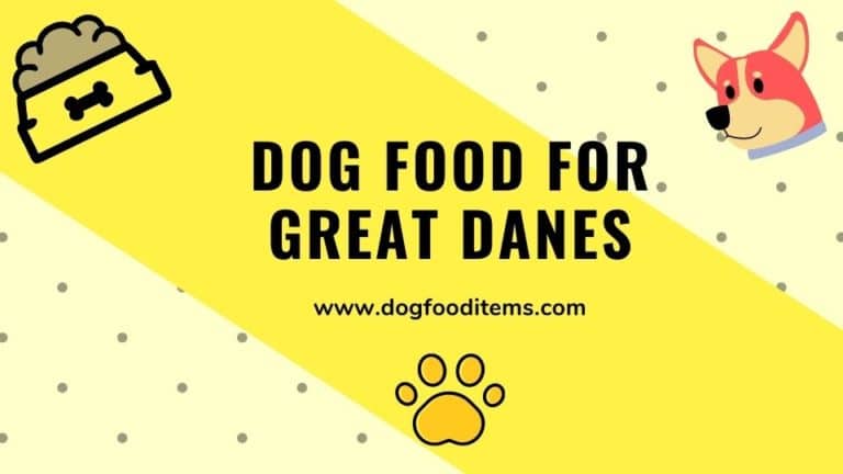 best dog food for Danes
