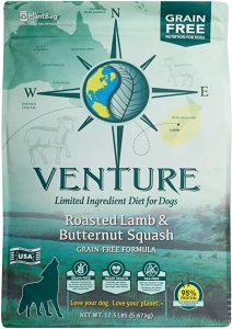 Dry dog food with limited ingredients from Venture