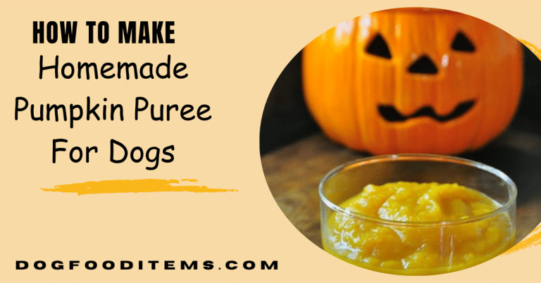 Homemade Pumpkin Puree For Dogs